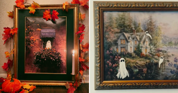 Image for event: Thrift Store Ghost Paintings